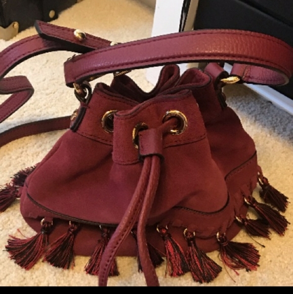 MILLY Two way Crossbody Tassel Bag - Picture 6 of 8
